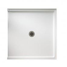 Swan FF03738MD.037 - FTS-3738 37 x 38 Veritek Alcove Shower Pan with Center Drain in Bone