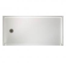 Swan FB03060RM.037 - FBF-3060 30 x 60 Veritek Alcove Shower Pan with Right Hand Drain in Bone