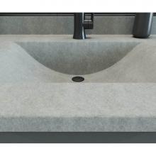 Swan CV02237.203 - CV1B2237 Contour 22 x 37 Single Bowl Vanity Top in Ash Gray