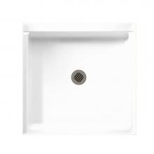 Swan FF03232MD.037 - R-3232 32 x 32 Veritek Alcove Shower Pan with Center Drain in Bone