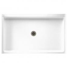 Swan FF03454MD.037 - R-3454 34 x 54 Veritek Alcove Shower Pan with Center Drain in Bone