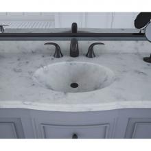 Swan EV02261.221 - EV1B2261 Europa 22 x 61 Single Bowl Vanity Top in Carrara