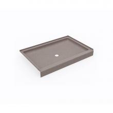 Swan SF03248MD.212 - SS-3248 32 x 48 Swanstone® Alcove Shower Pan with Center Drain Clay