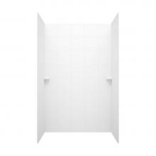 Swan SQMK963636.223 - 36'' x 36'' x 96'' Square Tile Bath Wall Kit