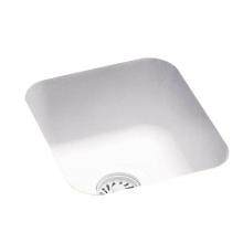 Swan US01513SB.130 - US-1210 13 x 15 Swanstone® Undermount Entertainment Sink in Ice