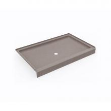 Swan SF03454MD.212 - SS-3454 34 x 54 Swanstone® Alcove Shower Pan with Center Drain Clay