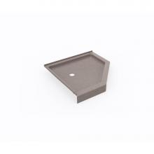 Swan SN00036MD.212 - SS-36NEO 36 x 36 Swanstone® Corner Shower Pan with Center Drain Clay