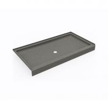 Swan SF03260MD.215 - SS-3260 32 x 60 Swanstone® Alcove Shower Pan with Center Drain Sandstone