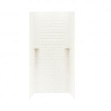 Swan STMK723636.131 - 36'' x 36'' Swanstone Subway Tile Bath Wall Kit