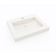 Swan WB2218-018 - WB-2218 Swanstone® Vessel Single Bowl Sink Bisque