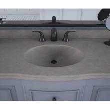 Swan EV02261.215 - EV1B2261 Europa 22 x 61 Single Bowl Vanity Top in Sandstone