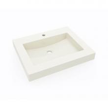 Swan WB2218-037 - WB-2218 Swanstone® Vessel Single Bowl Sink Bone