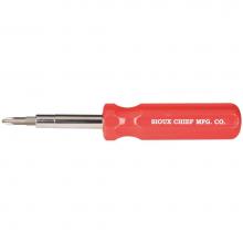 Sioux Chief 314-10 - SCREWDRIVE 6-N-1 WITH RED HANDLE