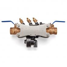 Zurn Industries 1-375FT - 1'' 375 Reduced Pressure Principle Backflow Preventer with SAE flare test fitting