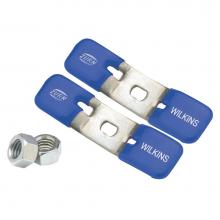 Zurn Industries RK34-BVHD - 3/4'' Ball Valve Repair Handles (Pair), Stainless Steel, Blue, Non-Potable