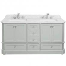 Icera 3125.602.03 - Richmond Vanity Cabinet, 60-in Ocean Greay