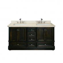 Icera 3250.602.208 - Malibu Vanity Cabinet, 60-in Espresso