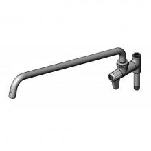 T&S Brass 5AFL18 - Faucet, Add-On for Pre-Rinse, 18'' Swing Nozzle Equip