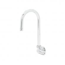 T&S Brass 5F-1WLX05 - equip Single Hole, Single Temp Wall Mount Faucet, 5-9/16'' Swivel GN, 1/2'' NP