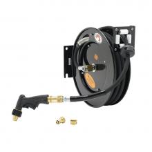 T&S Brass 5HR-232-09 - Hose Reel, Open, Powder Coated Steel, 35' of 3/8'' Diameter Hose with Water Gun