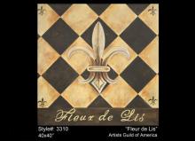 Artists Guild of America 3310 - Fleur de Lis