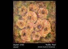 Artists Guild of America 3789 - Ruffle-Red