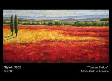 Artists Guild of America 3852 - Tuscan Fields