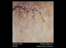 Artists Guild of America 4071 - Winter Sakura I