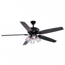 Vaxcel International F0130 - Fircrest 60-in. Ceiling Fan Matte Black