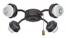 Kathy Ireland Home by Luminance Brands F440ORB - FOUR-LIGHT ARM FITTER IN OIL RUBBED BRONZE