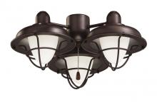 Kathy Ireland Home by Luminance Brands LK40ORB - LK40ORB - BOARDWALK CAGE LIGHT KIT IN OIL RUBBED BRONZE