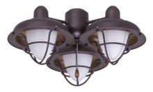 Kathy Ireland Home by Luminance Brands LK40VNB - LK40VNB - BOARDWALK CAGE LIGHT KIT IN VENETIAN BRONZE