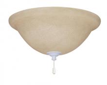 Kathy Ireland Home by Luminance Brands LK70SW - AMBER MIST LIGHT FIXTURE IN SATIN WHITE