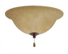 Kathy Ireland Home by Luminance Brands LK71GBZ - Emerson Amber Parchment LED Light Fixture