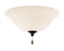 Kathy Ireland Home by Luminance Brands LK77VNB - WHITE LINEN LIGHT FIXTURE IN VENETIAN BRONZE