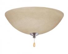 Kathy Ireland Home by Luminance Brands LK80BS - AMBER MIST LIGHT FIXTURE IN BRUSHED STEEL