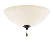 Kathy Ireland Home by Luminance Brands LK83GES - WHITE LINEN LIGHT FIXTURE IN GOLDEN ESPRESSO