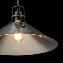 Hubbardton Forge 134550-SKT-MULT-10-85 - Henry Medium Steel Shade Pendant