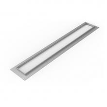 Infinity Drain CCH 60 SS - 60'' Length x 1'' Height Clamping Collar in Satin Stainless for Universal Infi