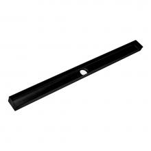 Infinity Drain IC 6548 BK - 48'' Fixed Channel for FXTIF 65 in Matte Black