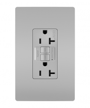 Legrand Radiant 2097GRY - radiant? 20A Duplex Self-Test GFCI Receptacles with SafeLock? Protection, Gray