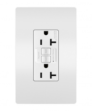 Legrand Radiant 2097W - radiant? 20A Duplex Self-Test GFCI Receptacles with SafeLock? Protection, White