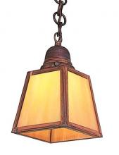 Arroyo Craftsman AH-1EWO-MB - a-line shade pendant without overlay (empty)