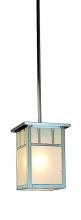 Arroyo Craftsman HSH-4LDTF-MB - 4" huntington stem hung pendant with double t-bar overlay