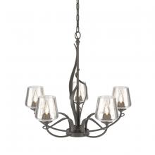 Hubbardton Forge 103040-SKT-07-ZM0236 - Flora 5 Arm Chandelier