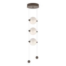 Hubbardton Forge 139059-LED-STND-05-GG0668 - Abacus 3-Light LED Pendant