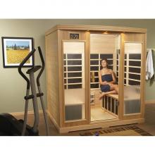 Amerec Sauna And Steam 9804-214 - B Series Infrared Rooms B840 Hemlock