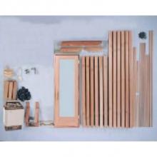 Amerec Sauna And Steam CC48 - Complete Sauna Room - Western Red Cedar - Custom Cut