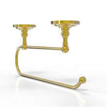 Allied Brass PQN-25EC-PB - Prestige Que-New Under Cabinet Paper Towel Holder