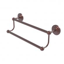 Allied Brass PQN-72/24-CA - Prestige Que New Collection 24 Inch Double Towel Bar